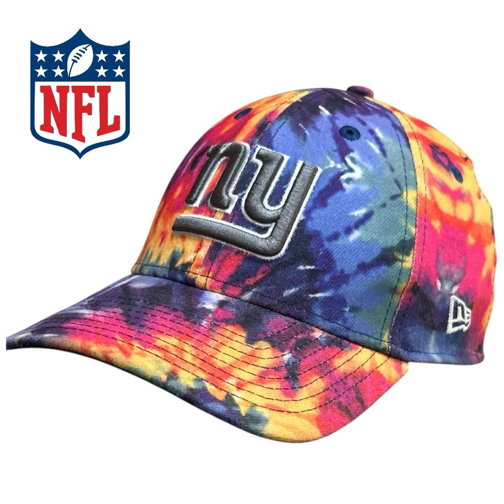 New Era NY Giants 2020 NFL Crucial Catch‎ 39THIRTY Tie-Dye Flex Hat - Size M/L
